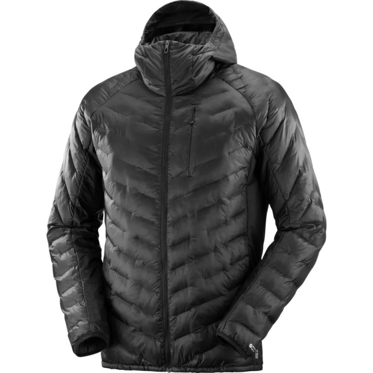 Black Salomon Outline Primaloft Men's Insulated Jackets | IE KF4821